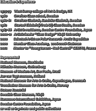 Education & Experience