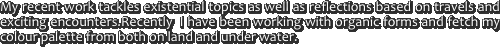 My recent work tackles existential