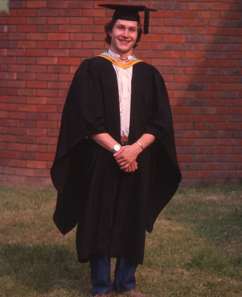 A student in the '70s